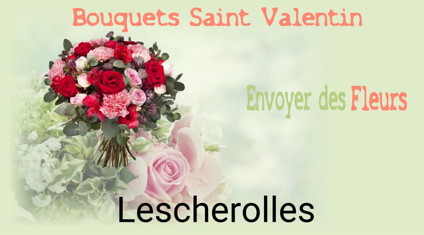 Roses de Saint-Valentin livrées à Lescherolles